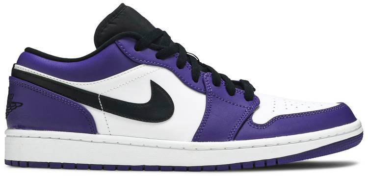 Air Jordan 1 Low Court Purple 553558-500